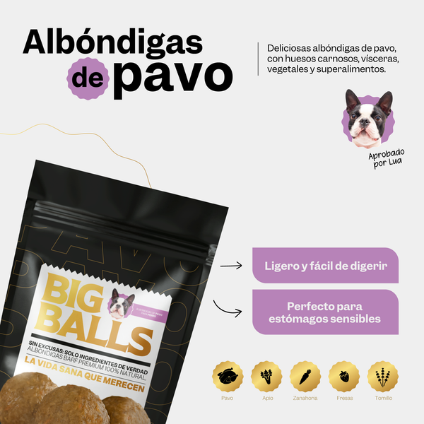Comida BARF para Perros Big Mix - Secondary