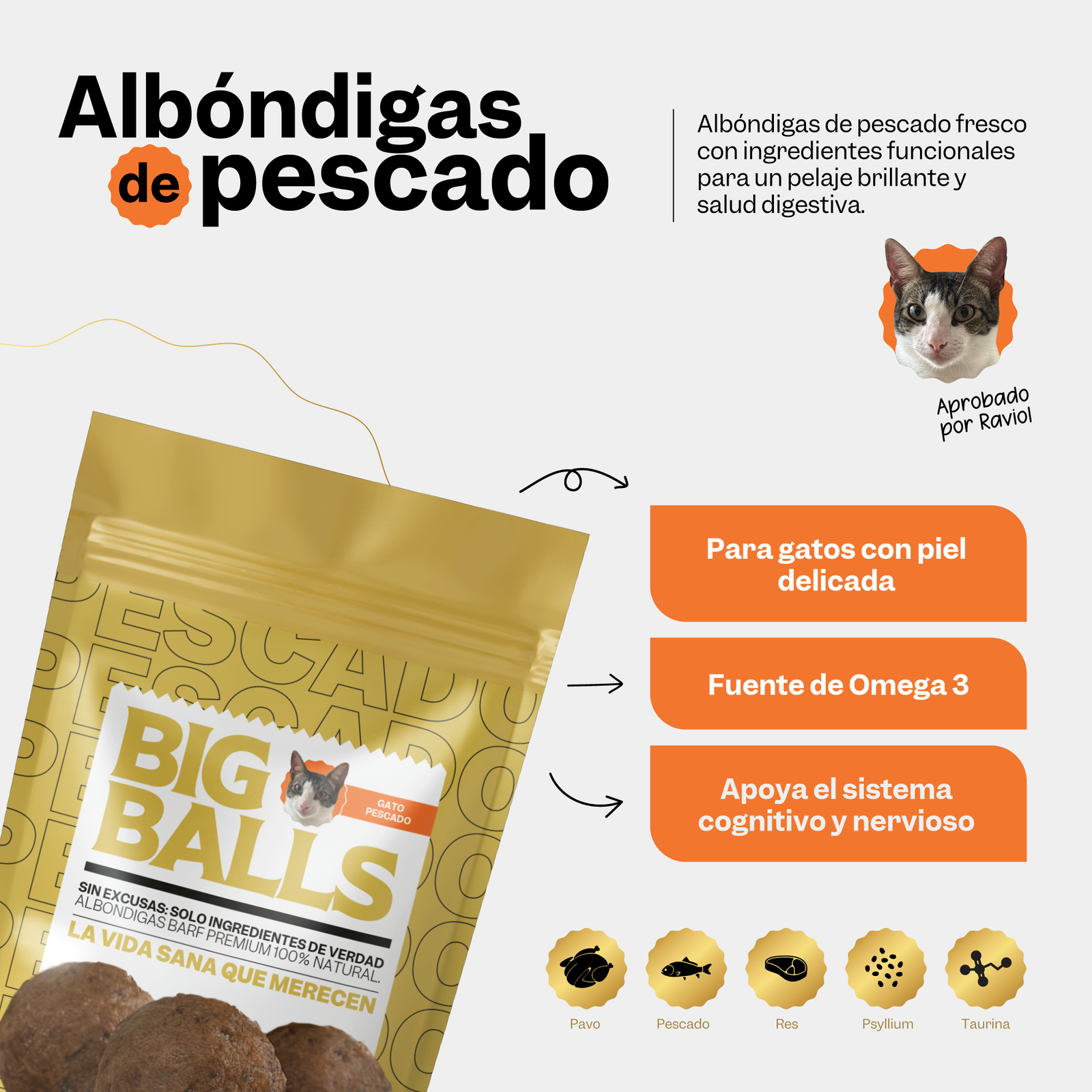 ⁠Comida BARF para Gatos Mix Felino - Image 3
